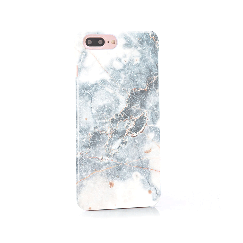 iPhone Case - Retro White Marble - colourbanana