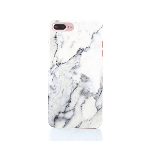 iPhone Case - White Mineral Marble - colourbanana