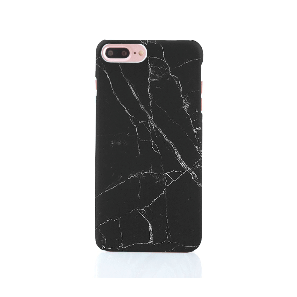 iPhone Case - Honed Black Marble - colourbanana