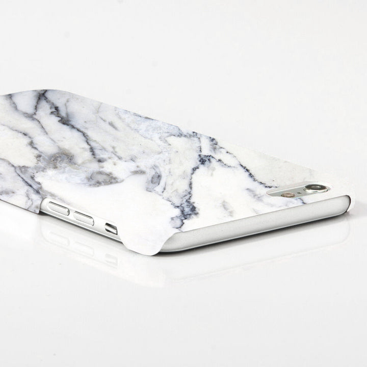 iPhone Case - White Mineral Marble - colourbanana
